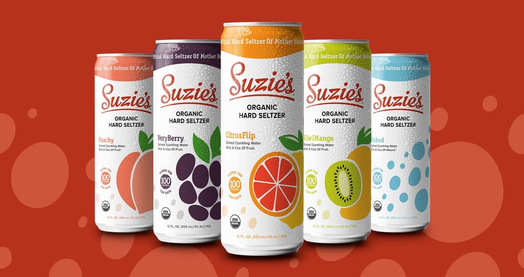 Suzie’s Organics Unveils Hard Seltzer