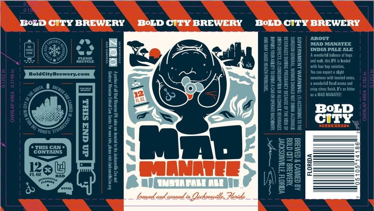 Bold City Brewery Helps Save the Manatees