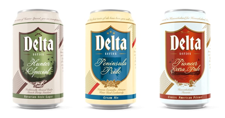 Upper Hand Brewery Unveils Six Beers in Delta Series