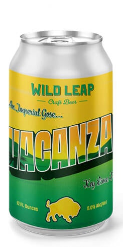 Vacanza Key Lime Pie Gose Wild Leap Brew Co.