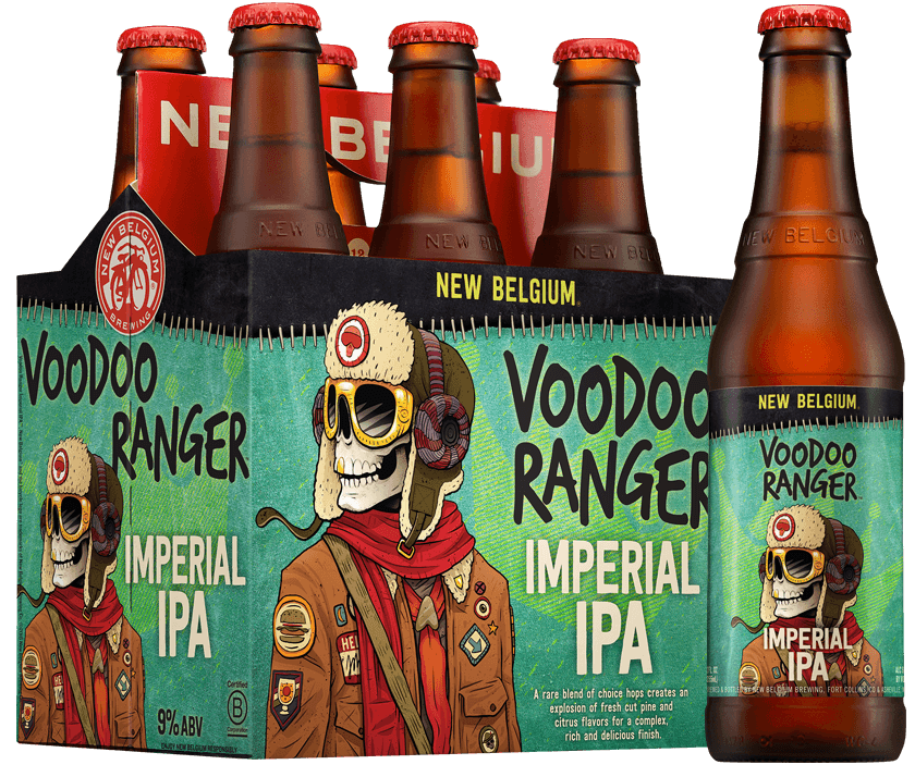 Voodoo Ranger Imperial IPA by New Belgium Brewing Co.