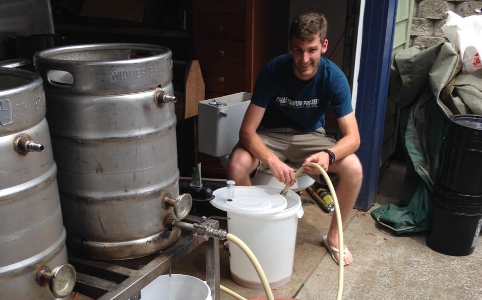 Portland Brew Crew brewing with wastewater