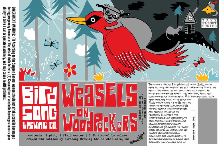 Birdsong Announces Release of “Weasels On Woodpeckers”