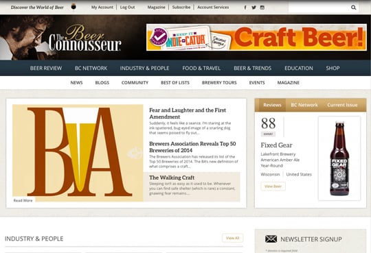 The New BeerConnoisseur.com Has Arrived