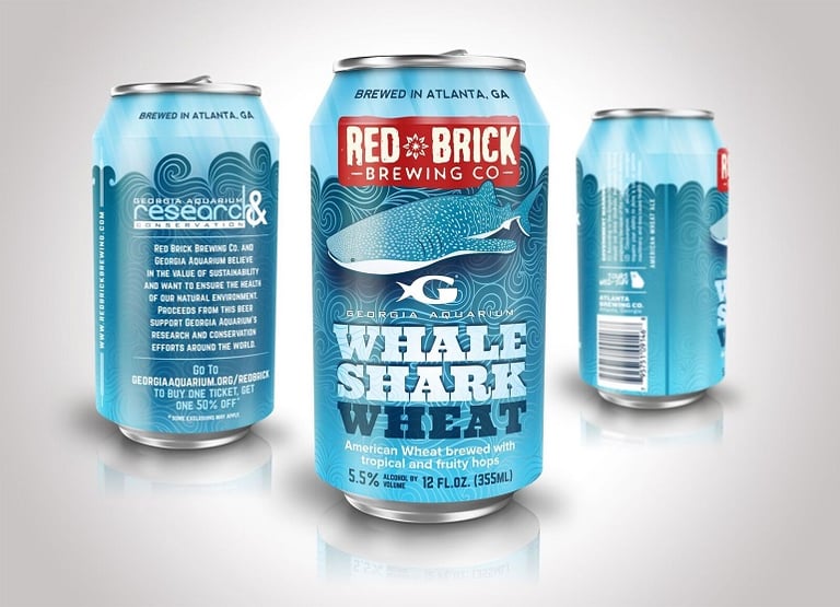 Red Brick Brewing Co. Partners With Georgia Aquarium For A Whale