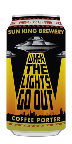 80 Rating: When the Lights Go Out by Sun King Brewery
