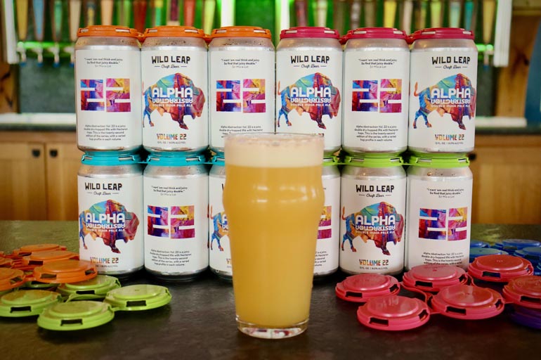 Wild Leap Brew Co. Unveils Alpha Abstraction Vol. 22