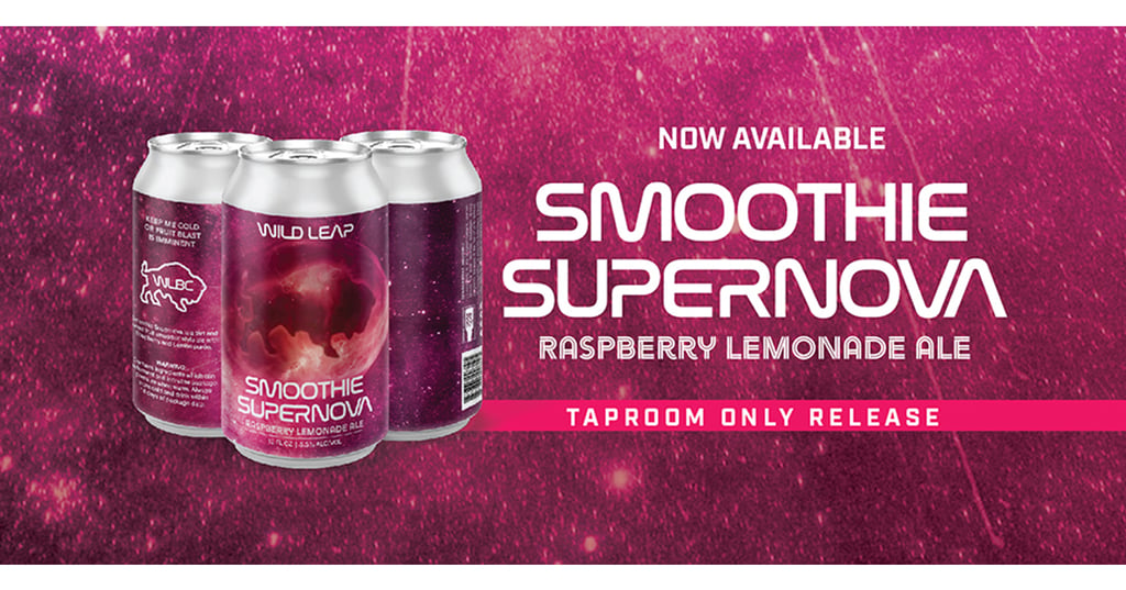 Wild Leap Brew Co. Announces New Smoothie Supernova Series