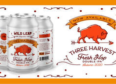 Wild Leap Brew Co.'s Three Harvest Fall 2020 Features Cascade Hops