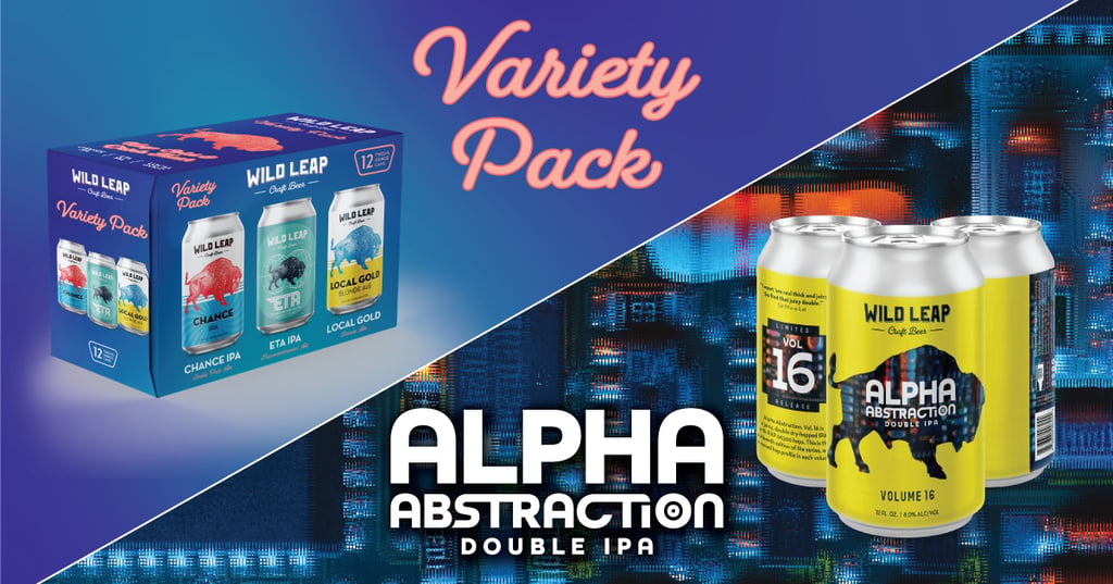 Wild Leap Brew Co. Announces First Variety Pack and Alpha Abstraction