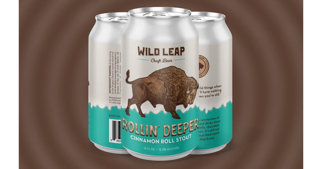 Wild Leap Brew Co's Rollin' Deeper Cinnamon Roll Stout Now Available