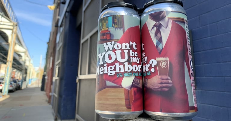 Evil Genius Beer Co. Unveils Mr. Rogers Beer: Won't You Be My Neighbor?