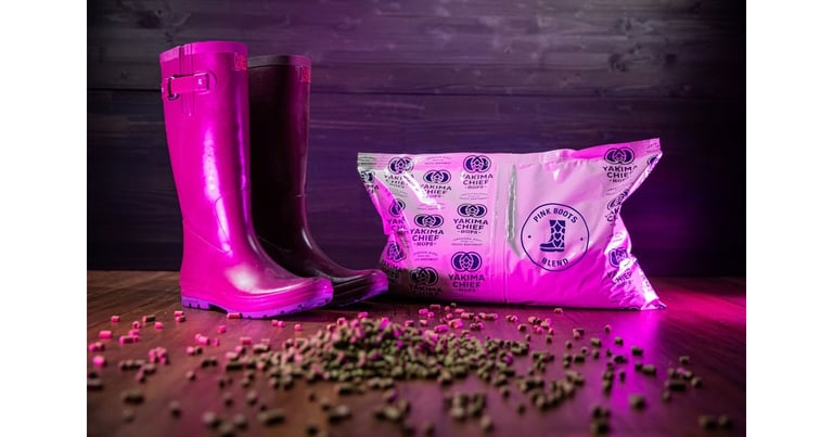 Yakima Chief Hops Releases 4th Annual Pink Boots Blend in Support of Women in Brewing