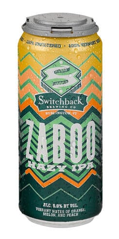 Zaboo Hazy IPA Switchback Brewing Co.