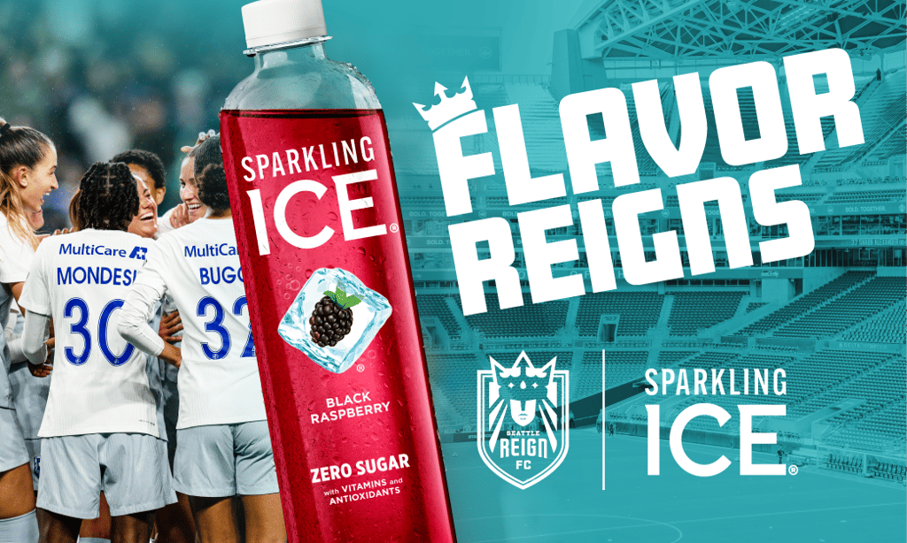 seattle reign fc sparkling ice collaboration