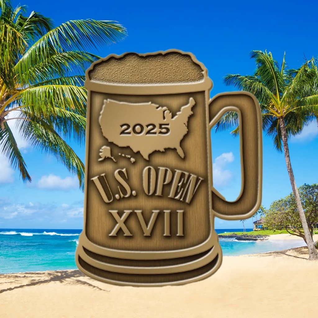U.S. Open Beer Championship 2025 medal