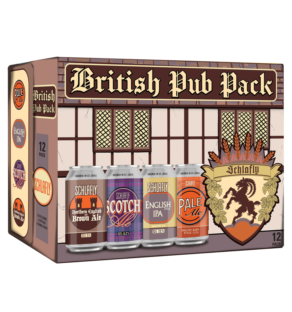 schlafly beer pub pack packaging