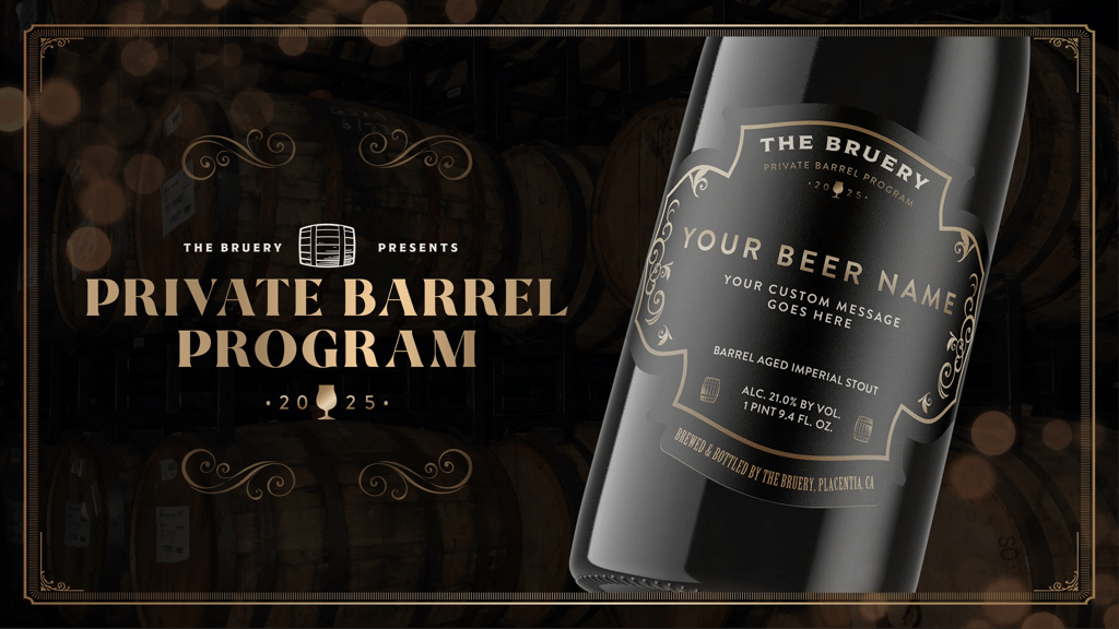The bruery private barrel program release announcement