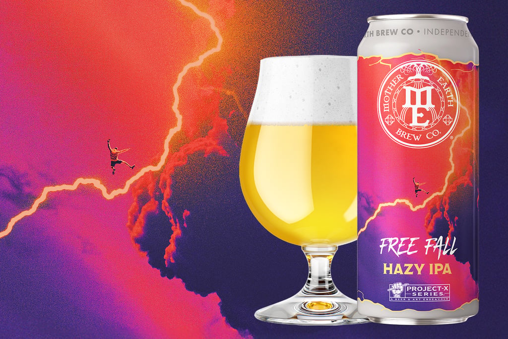 mother earth free fall hazy ipa promo image