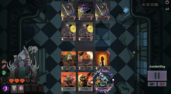 Throne of Bone battle taking place