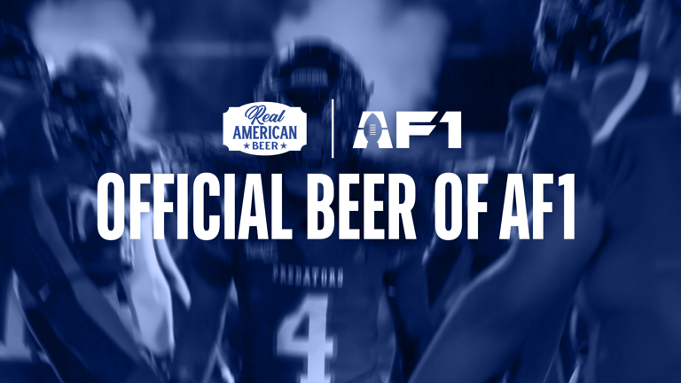 real american beer sponsoring arena football one