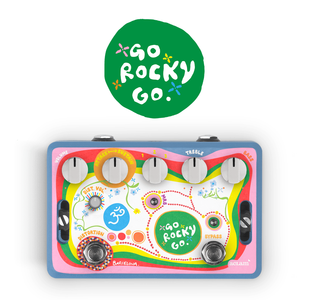 aclam guitars go rocky go pedal