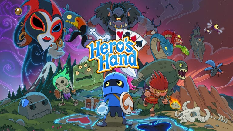 hero's hand video game