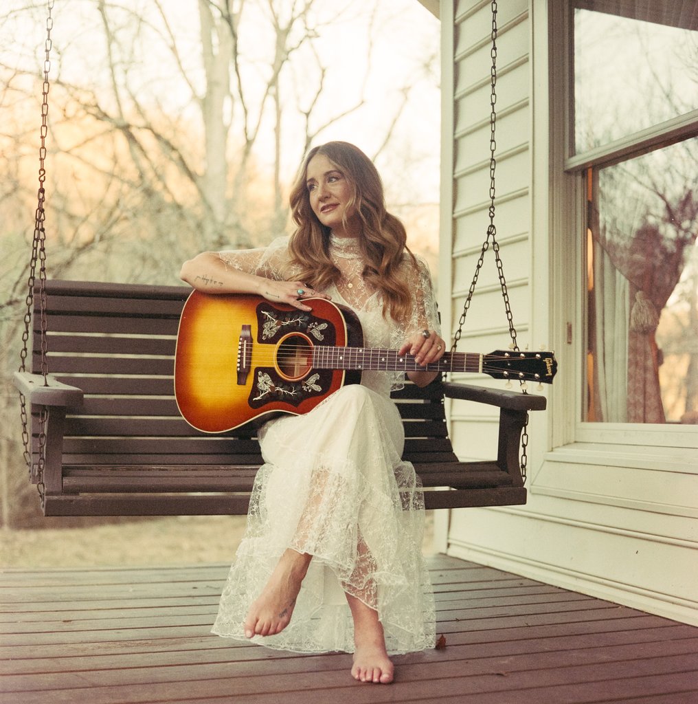 Margo Price With the J-45 Acoustic Guitar from Gibson