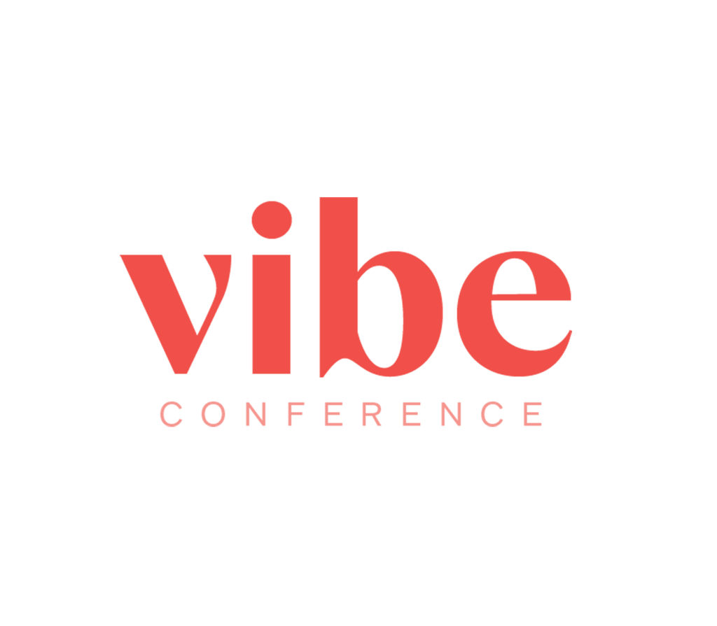 vibe conference logo on white background