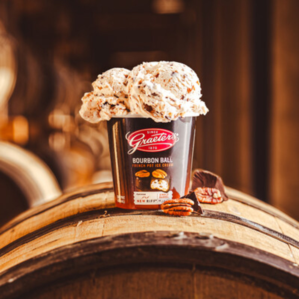 Greaters and New Riff Distilling Buorbon Ball Ice Cream