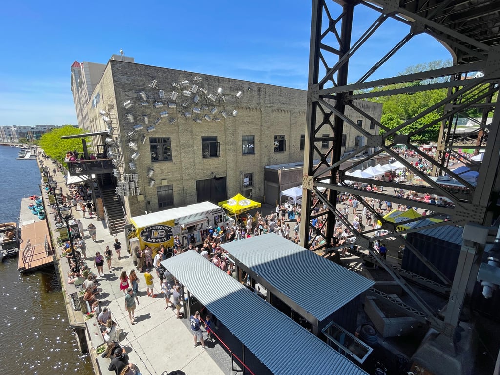 Lakefront Brewery Maifest Gluten-free beer and food festival