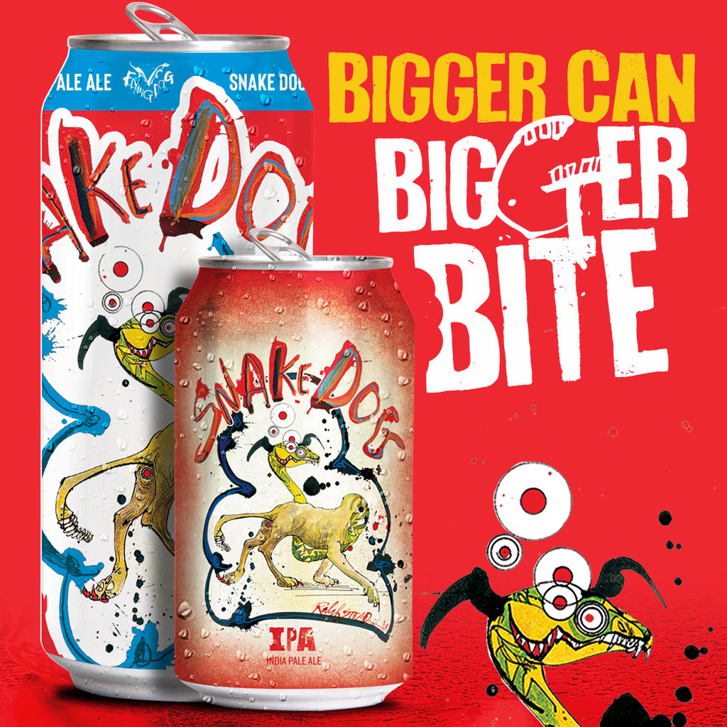 Flying Dog Snake Dog bigger can