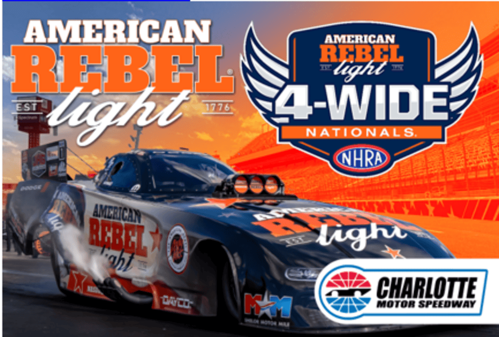 American Rebel Light Beer Charlotte Speedway Sponsorship