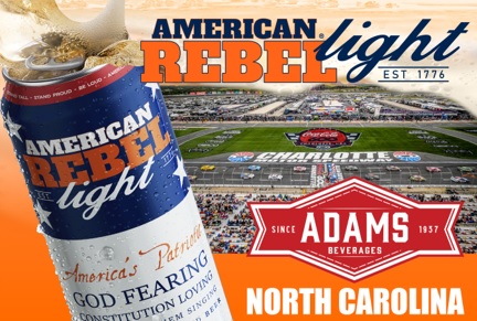 American Rebel Light Beer North Carolina