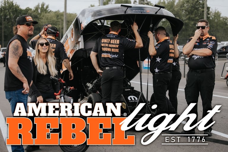 American Rebel NHRA Sponsorship