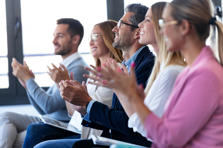 Employees returned to an office after a period