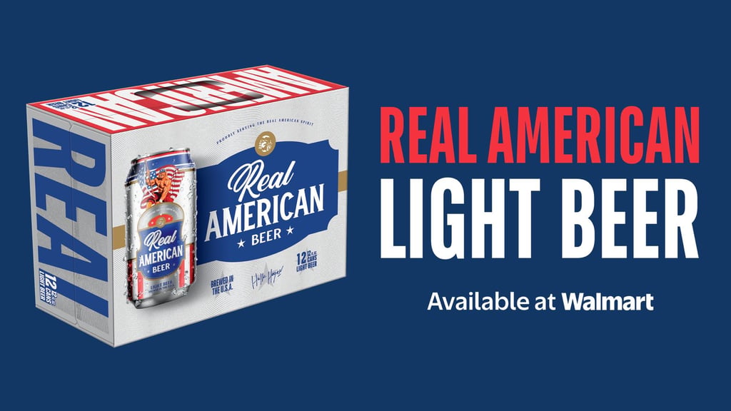 Real American Beer at Walmart