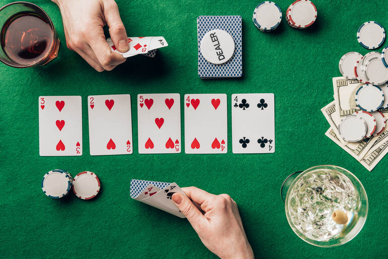 A casino environment representing Sweep Coin Casino