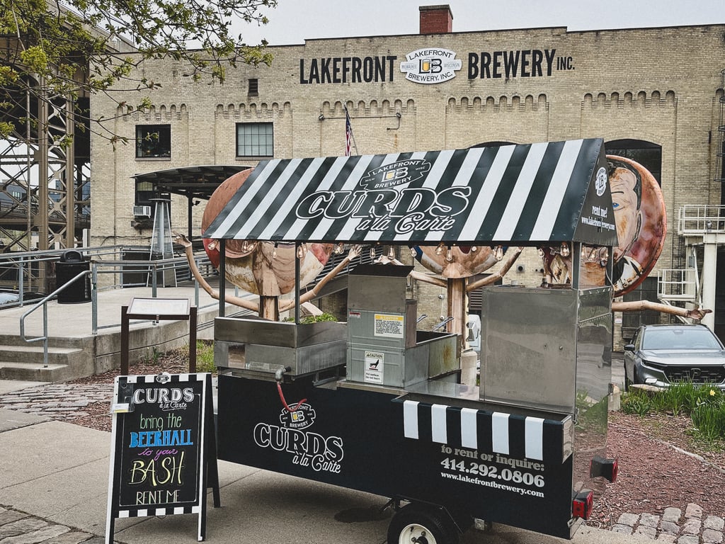 Lakefront Brewery Curds a la Carte