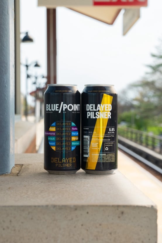 Delayed Pilsner by Blue Point Brewing Company