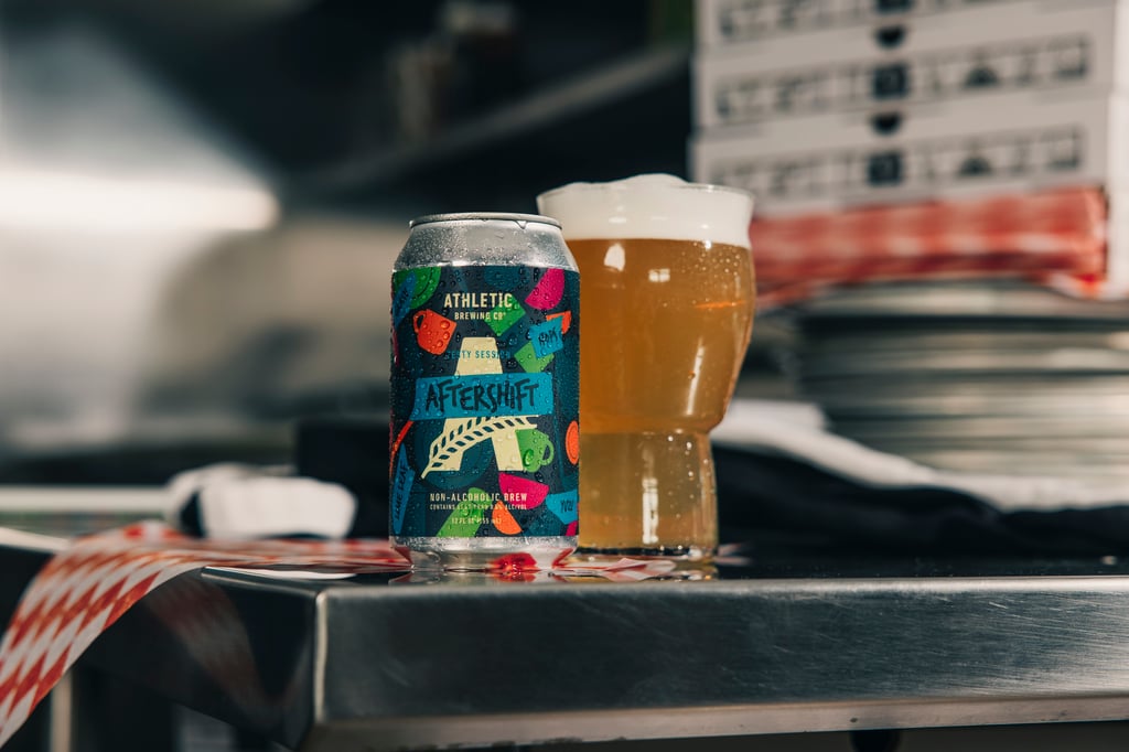 Athletic Brewing Company's Aftershift N/A Beer
