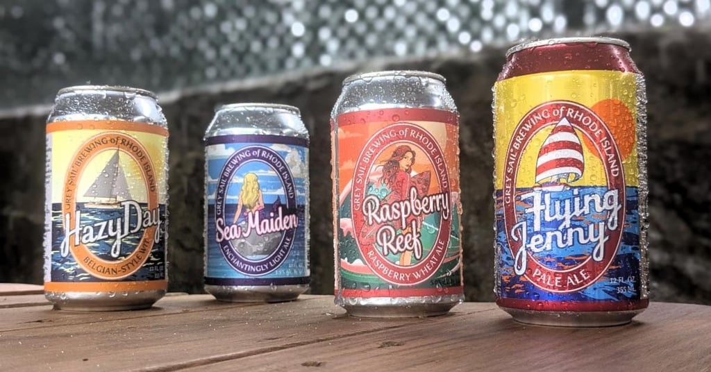 Summer Drinks from Grey Sail Brewing of Rhode Island
