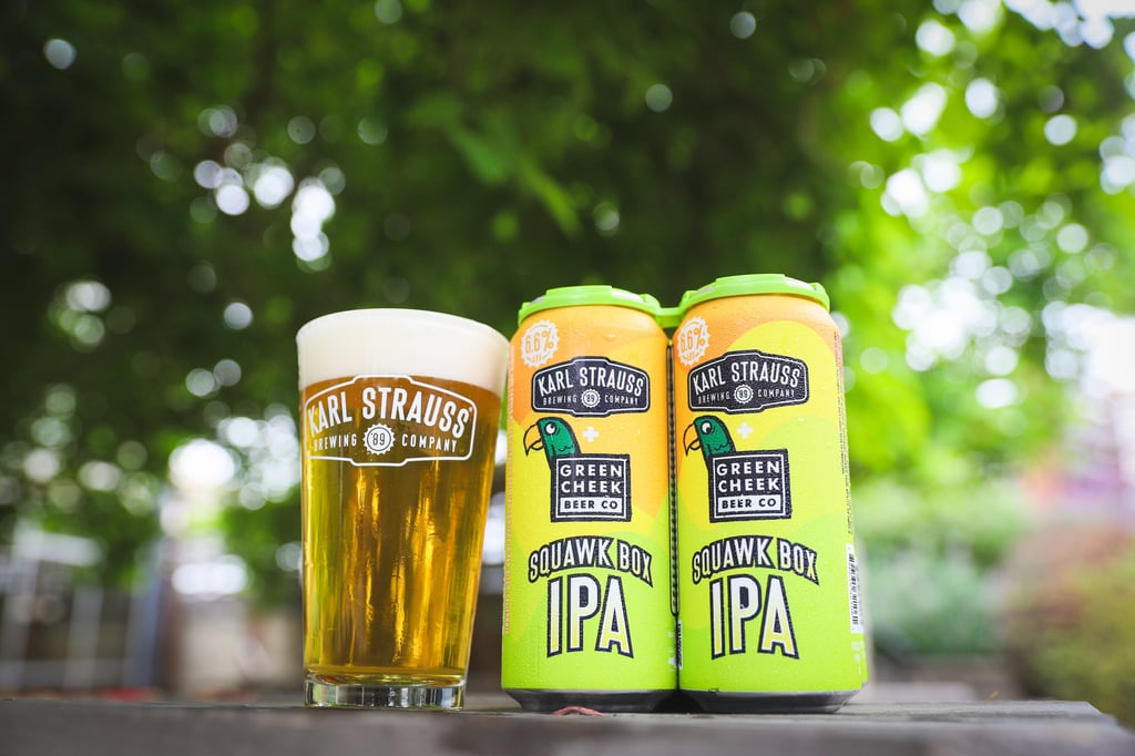 Karl Strauss x Green Cheek Squawk Box IPA