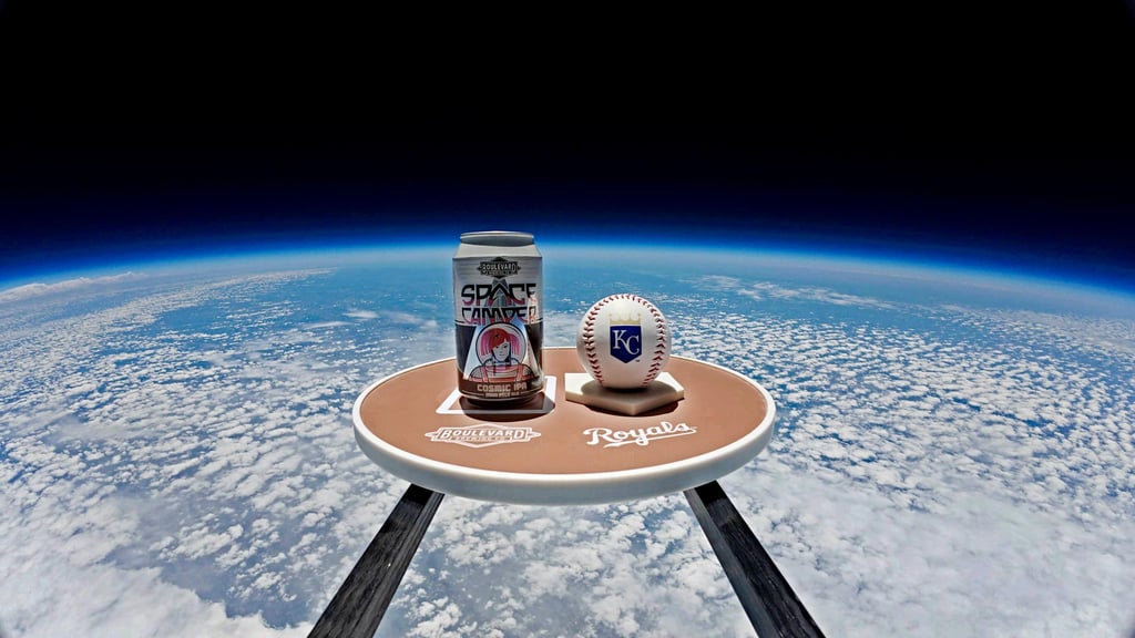 boulevard brewing space camper kansas city royals space launch