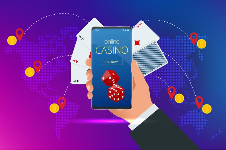 Visualization of a Canadian online casino app