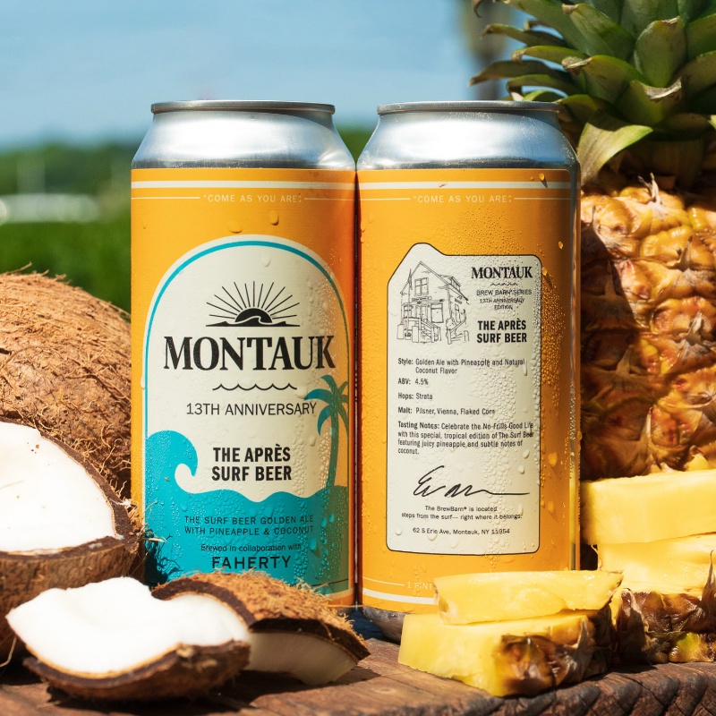 montauk brewing 13th anniversary beer
