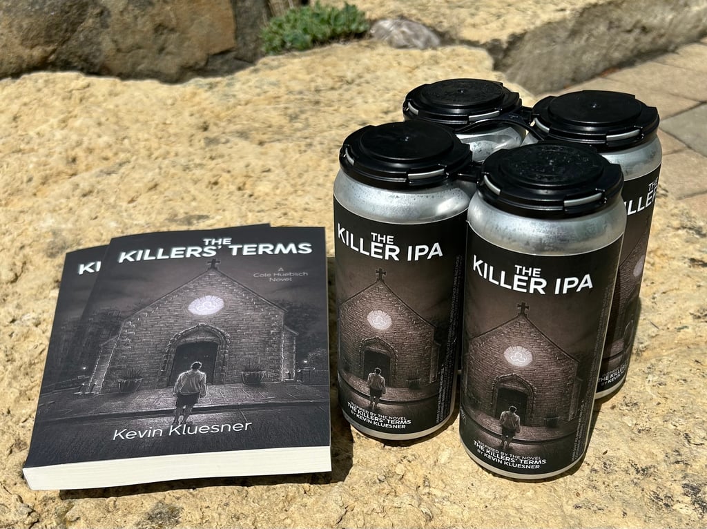 The Killer IPA Cans and the Killer's Terms Book