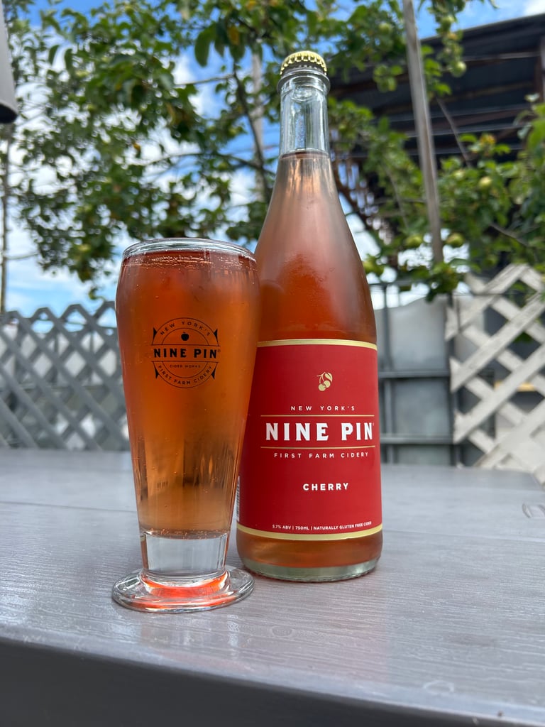 nine pin cherry cider