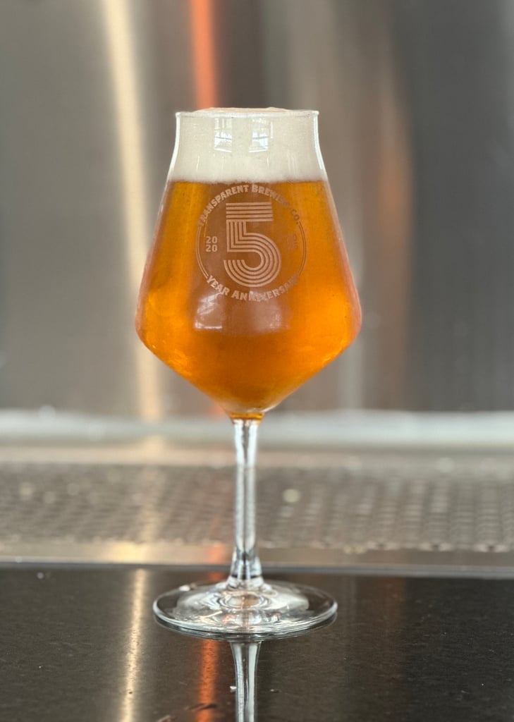 Transparent Brewing Company 5th Anniversary Grass