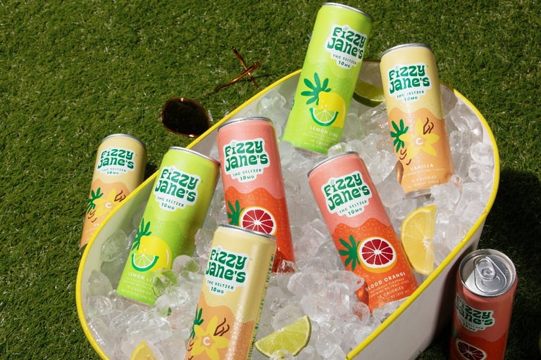 Fizzy janes tilray brands thc drink